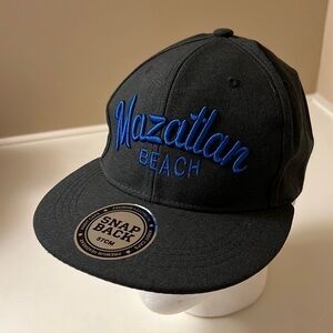 Gray Hat Mazatlan Baseball Cap Adjustable snap back